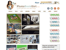 Tablet Screenshot of photobookgirl.com